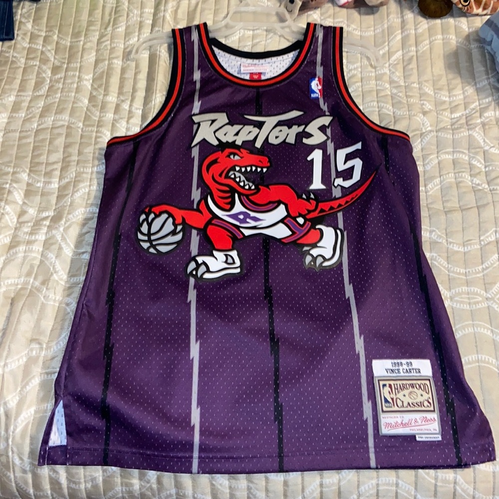 Mitchel and ness Carter raptors nba jersey